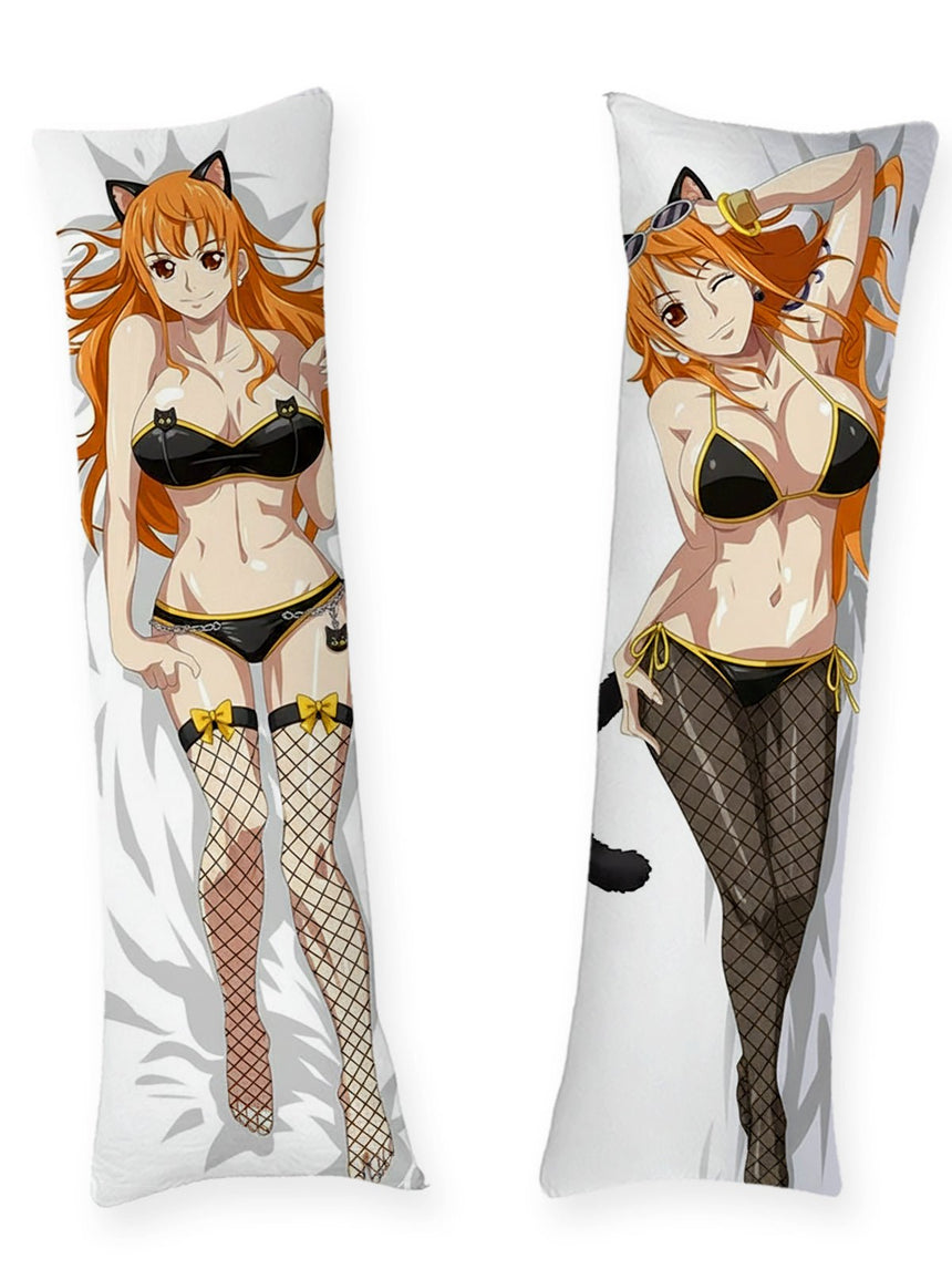 Nami Neko Body Pillow - mockup