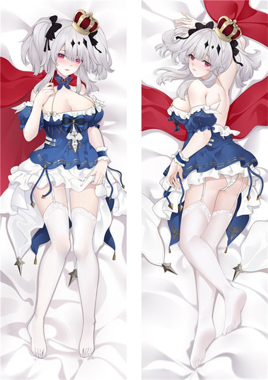 Joffre Royal Blue Gown Body Pillow