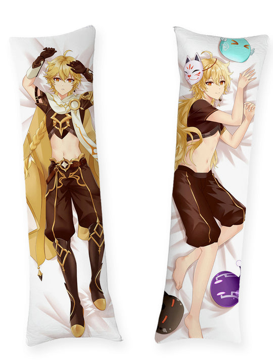Aether Traveler Outfit Body Pillow