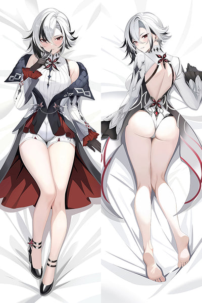 Arlecchino White Bodysuit Body Pillow