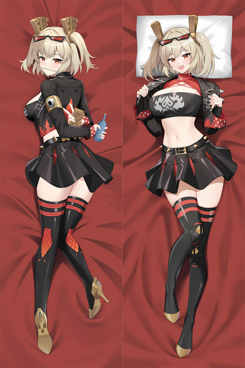 Burnice White Body Pillow V2