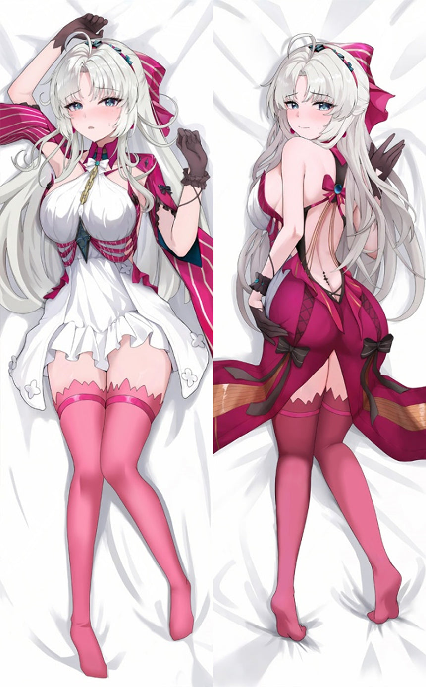Carlotta Rose Gown Body Pillow