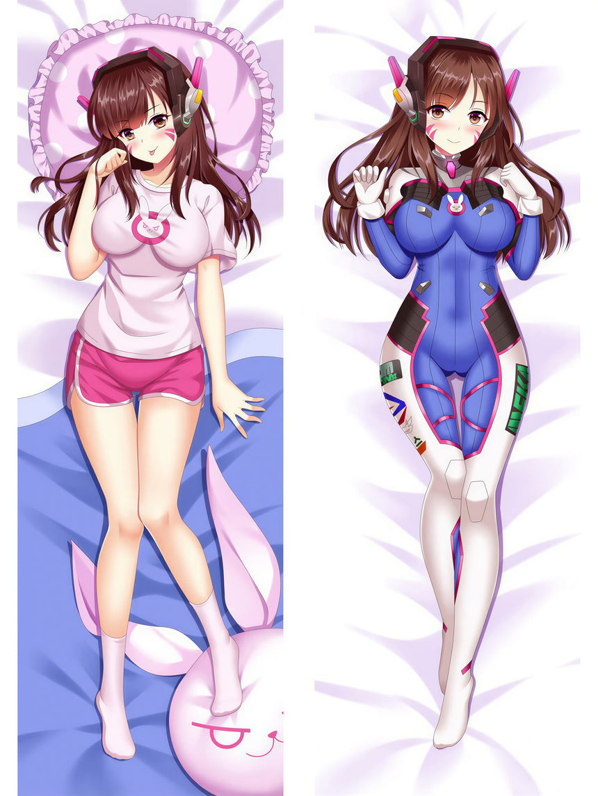 D.Va Overwatch Body Pillow 2