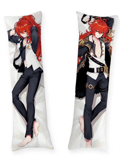 Almohada corporal de Diluc de Genshin Impact