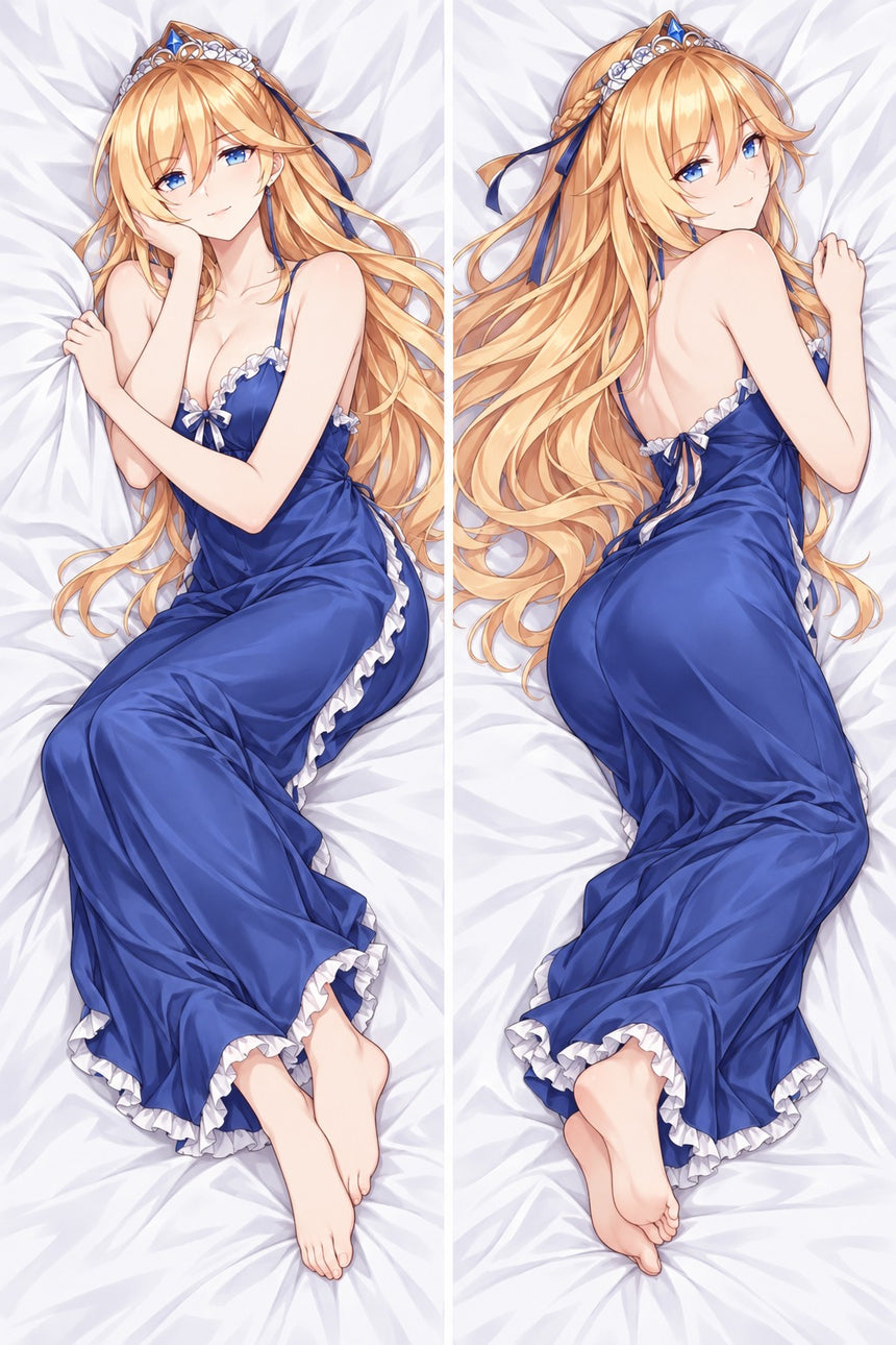 Durandal Blue Nightgown Body Pillow