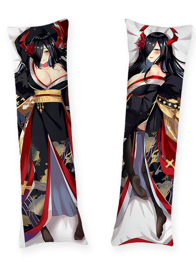 Almohada de Friedrich der Grosse con Kimono Negro