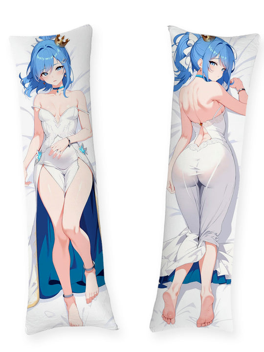 Hoshimachi Suisei White Gown Body Pillow