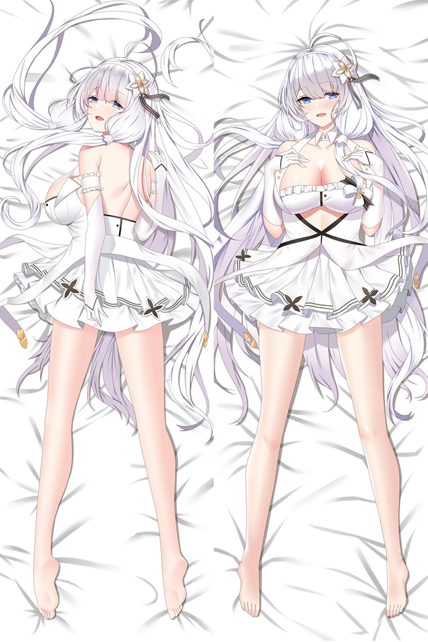Illustrious White Frills Body Pillow