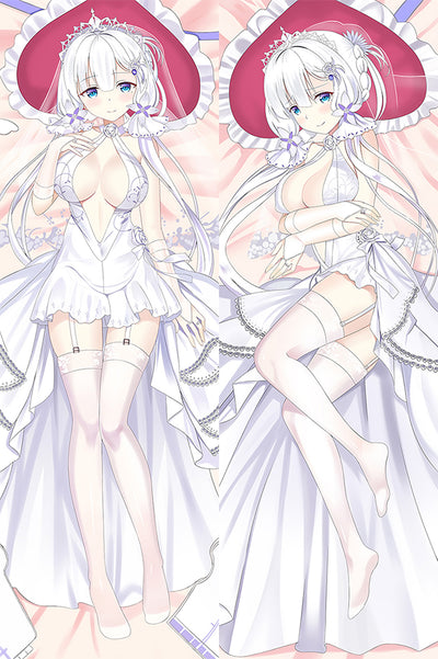 Illustrious White Bride Body Pillow