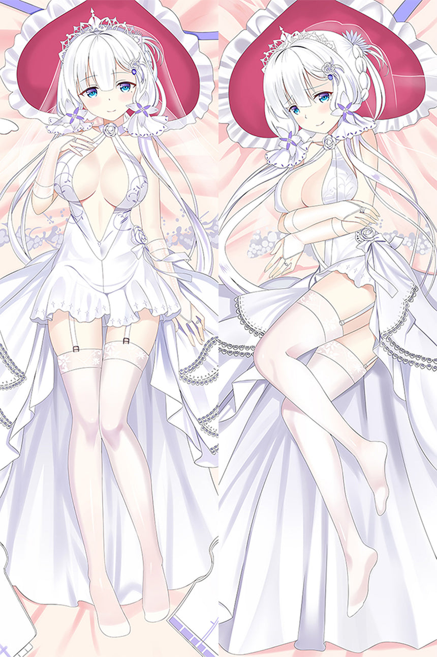 Illustrious White Bride Body Pillow