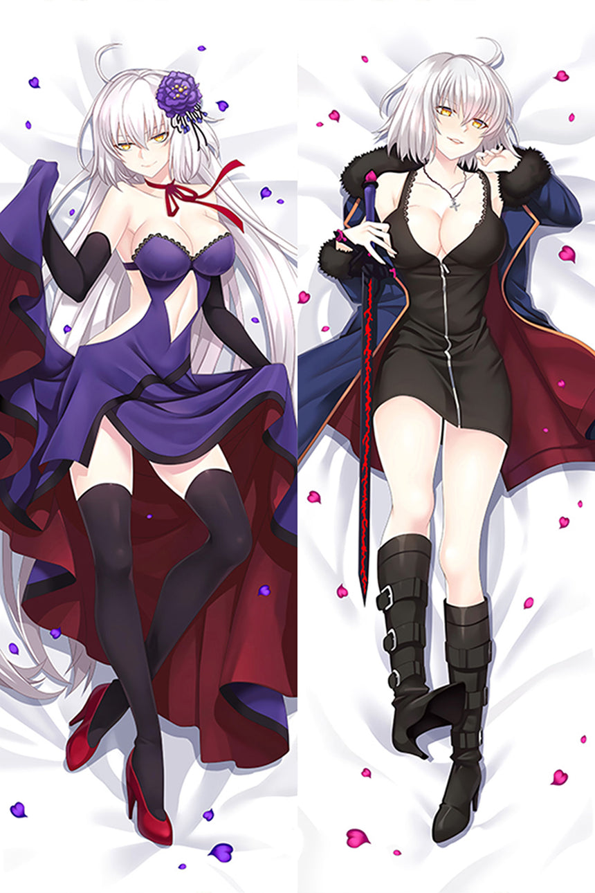 Jeanne d'Arc Alter Purple Rose Dress Body Pillow