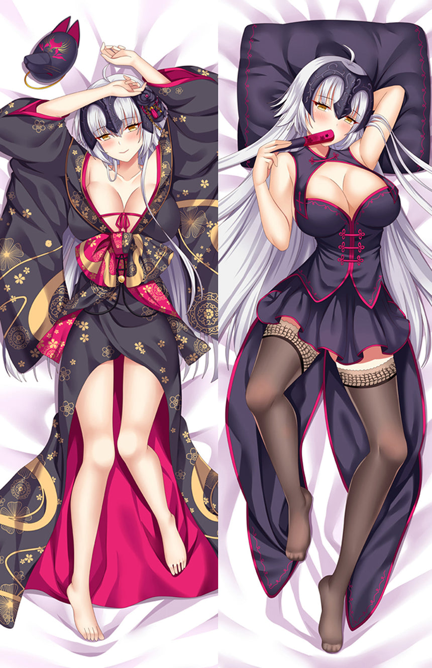 Jeanne d'Arc Alter Black Kimono Body Pillow