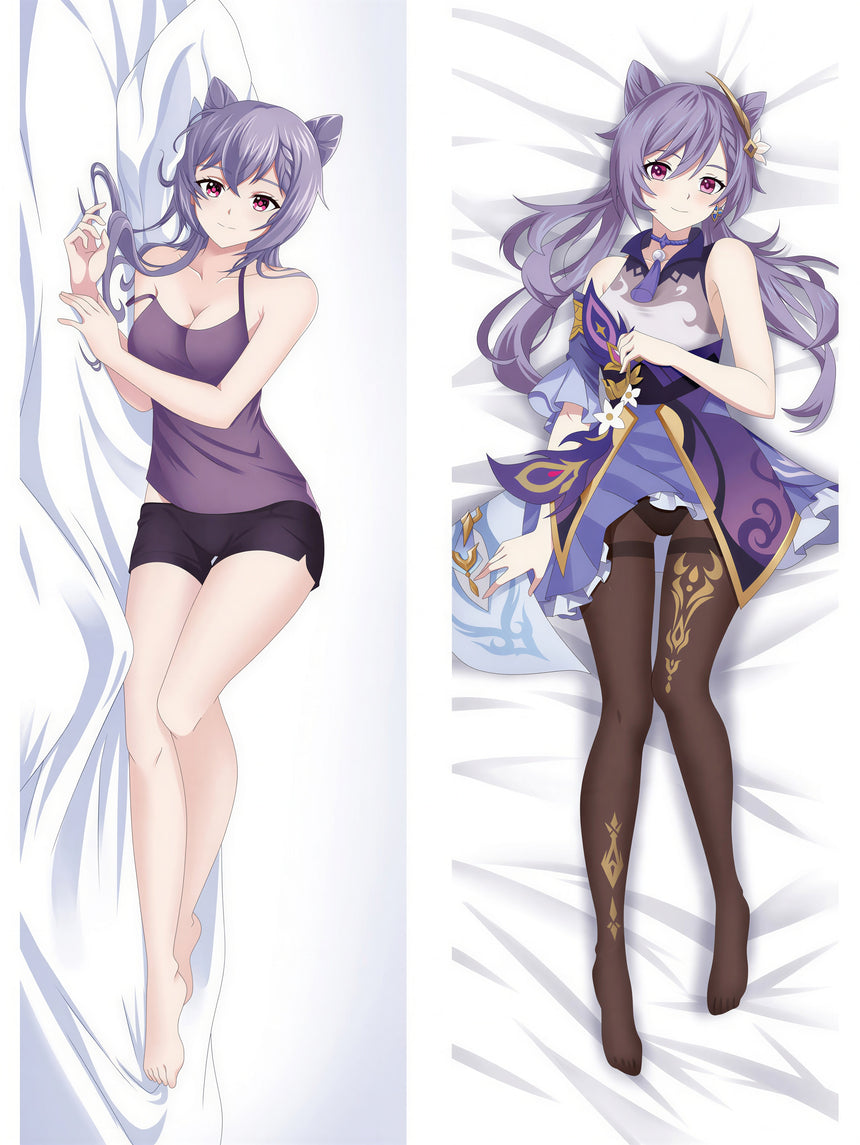 Keqing Genshin Body Pillow 2