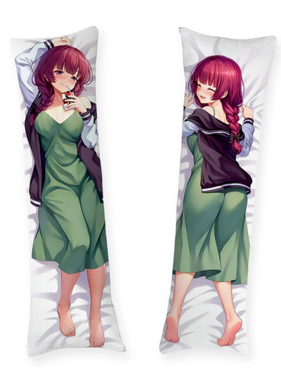 Almohada Kikuri Hiroi vestido verde