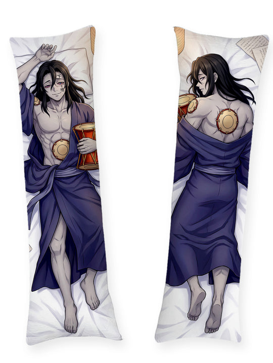 Kyogai Loose Indigo Yukata Body Pillow