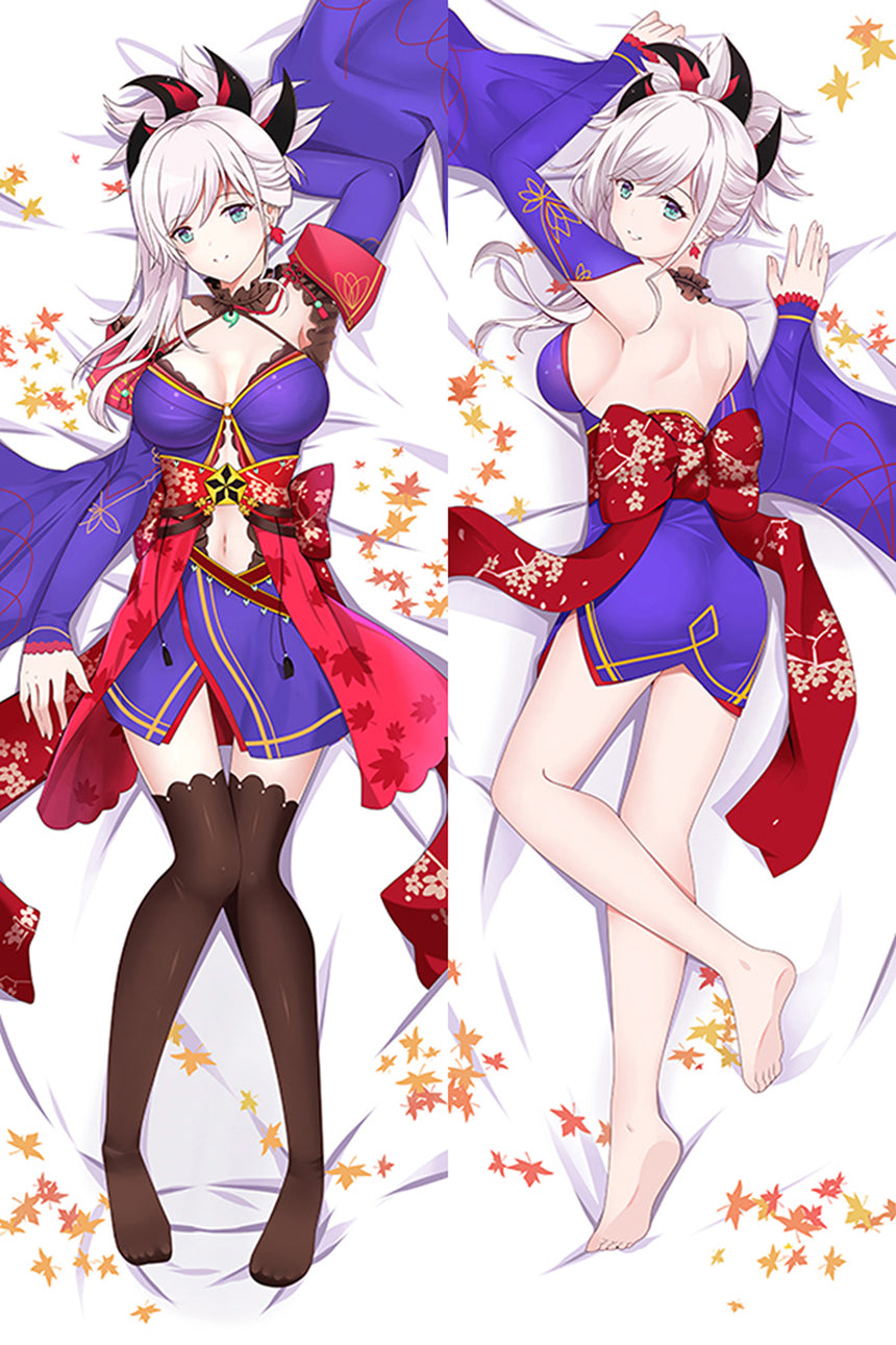 Miyamoto Musashi Autumn Leaves Body Pillow
