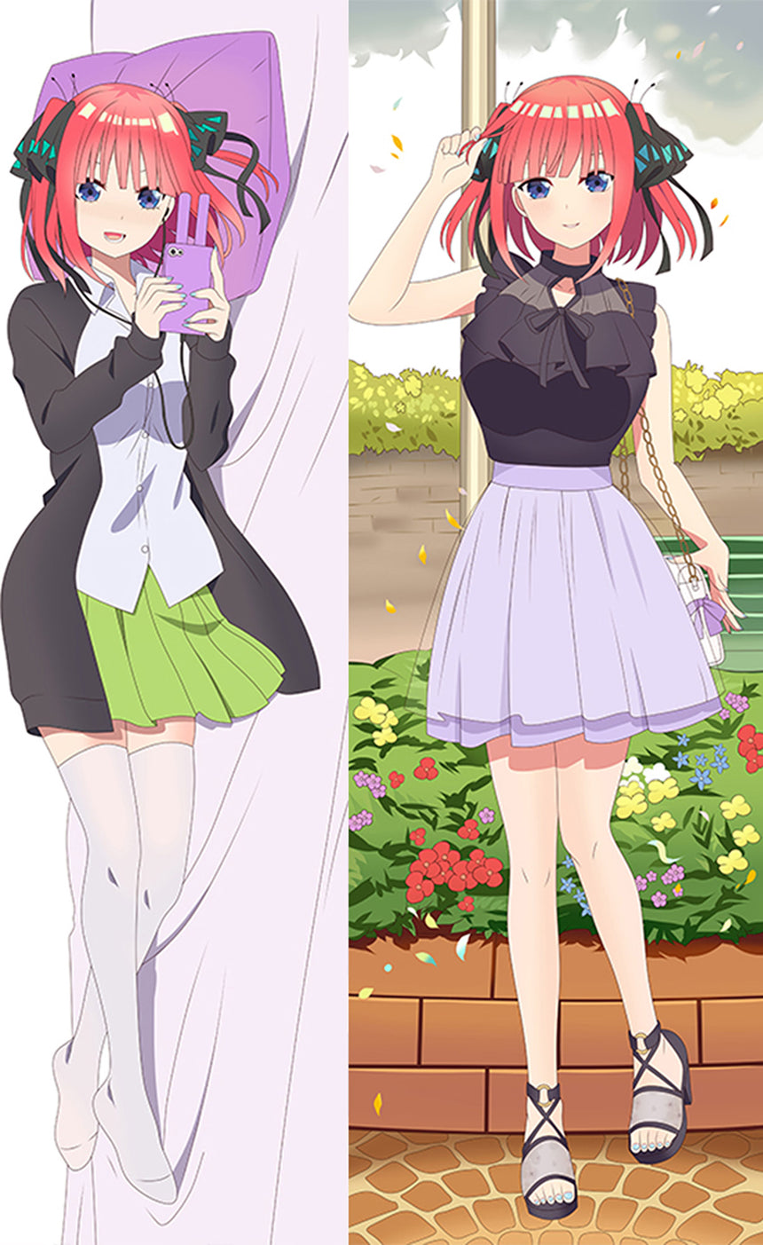 Nino Nakano Lavender Skirt Body Pillow
