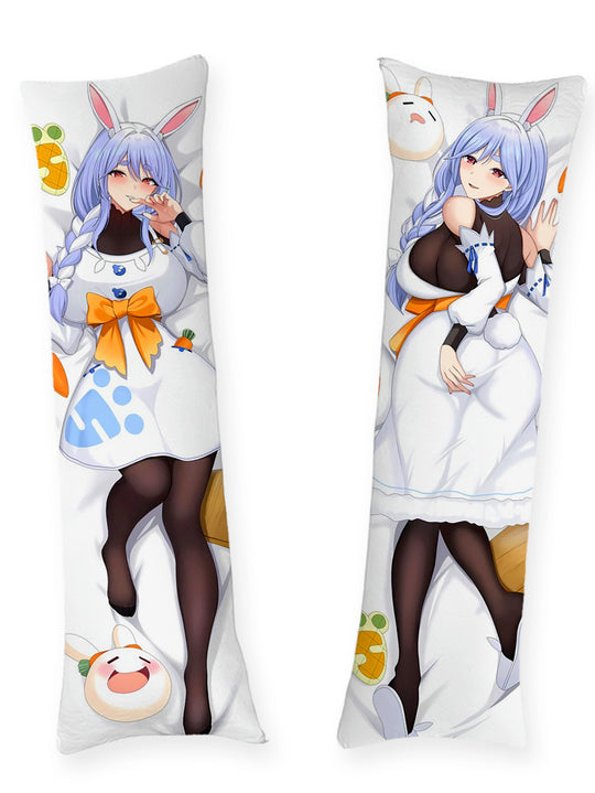Pekora's Mom White Apron Dress Body Pillow