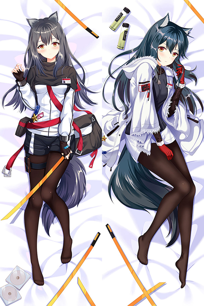 Texas Wolf Courier Body Pillow