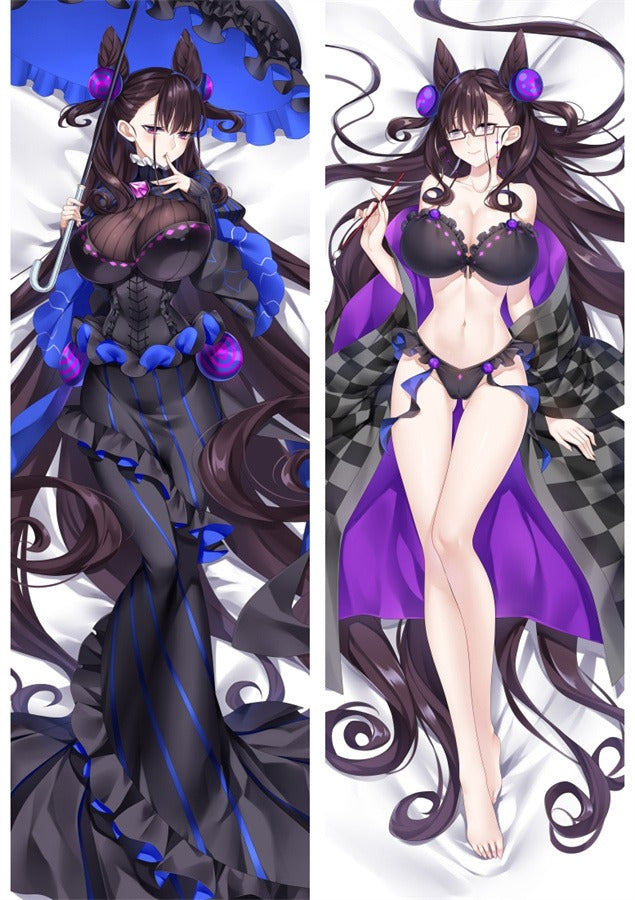 Murasaki Shikibu Black Lingerie Body Pillow