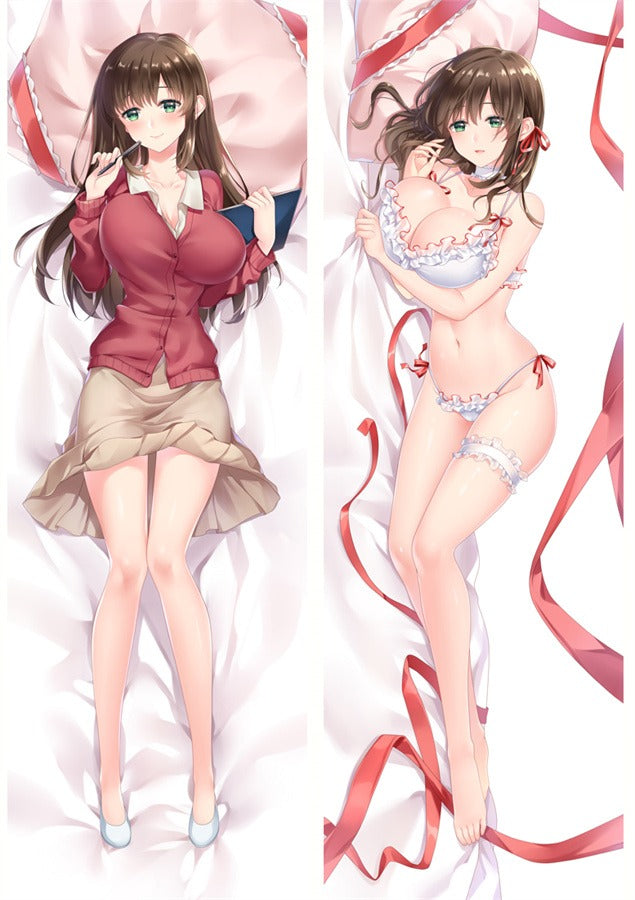 Hina Tachibana White Lingerie Body Pillow