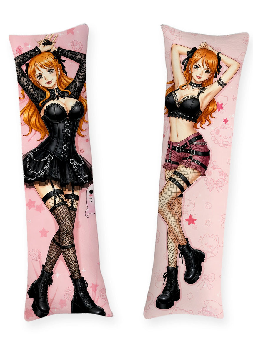 Nami Gothic Body Pillow - mockup