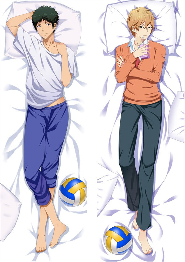 Igarashi and Nanashima Volleyball Body Pillow