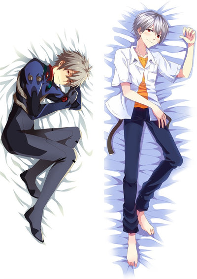 Kaworu Nagisa School Shirt Body Pillow