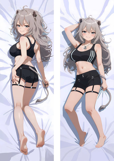 Shishiro Botan Black Sports Top Body Pillow