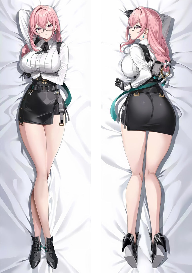 Tsukishiro Yanagi White Shirt and Pencil Skirt Body Pillow