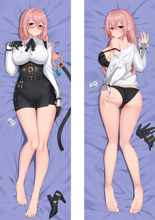 Tsukishiro Yanagi Lavender Office Look Body Pillow