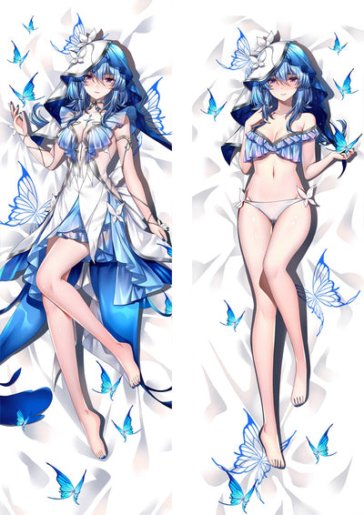 Almohada Shorekeeper Vestido de Mariposas y Bikini