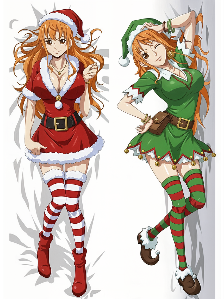 Nami Christmas Body Pillow - design