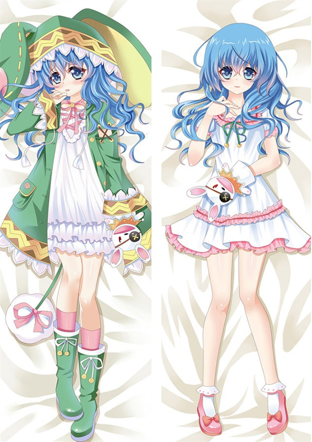 Yoshino Green Raincoat Body Pillow
