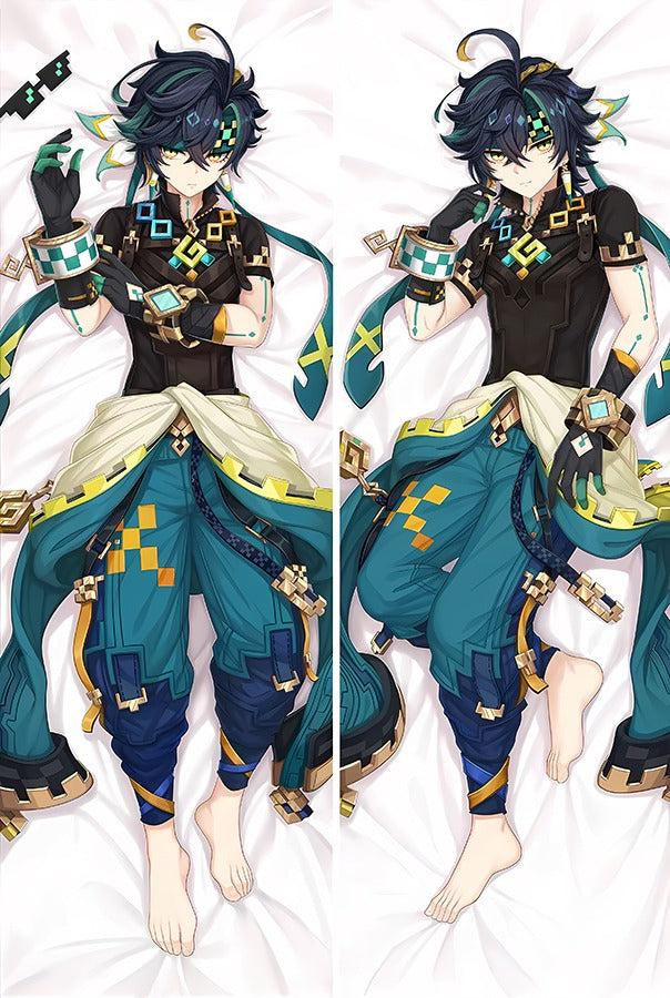Kinich Natlan Hunter Outfit Body Pillow