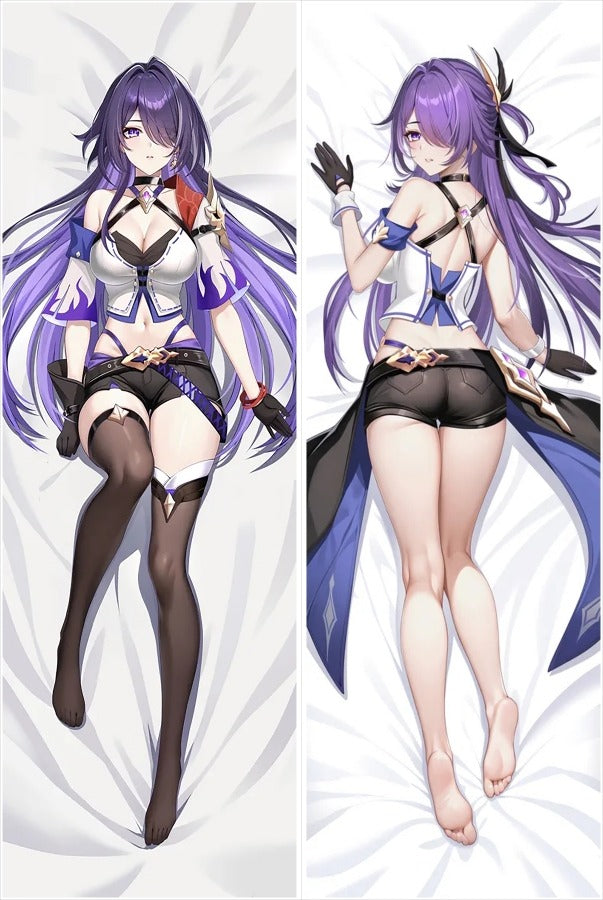 Acheron Long Coat and Black Shorts Body Pillow