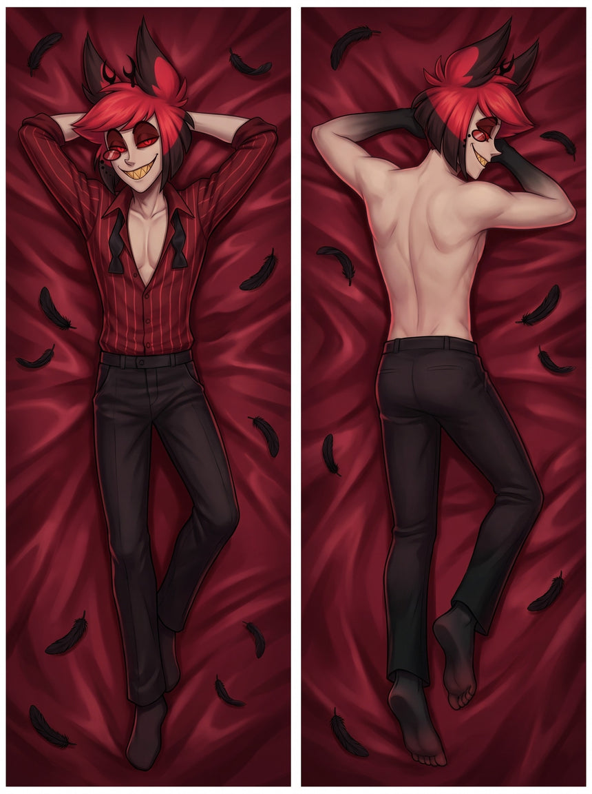 Alastor Open Shirt Body Pillow