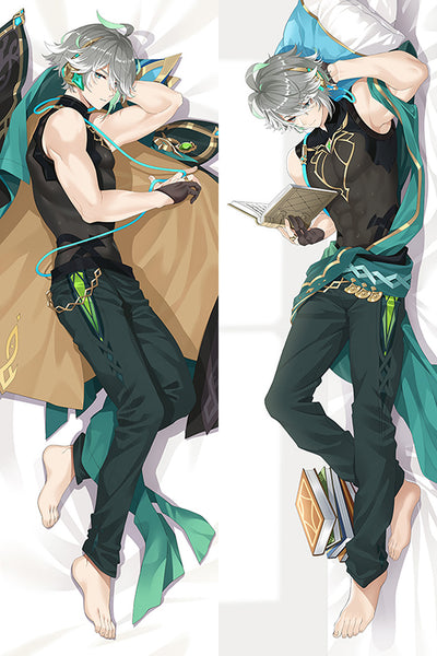 Alhaitham Scholar Books Body Pillow