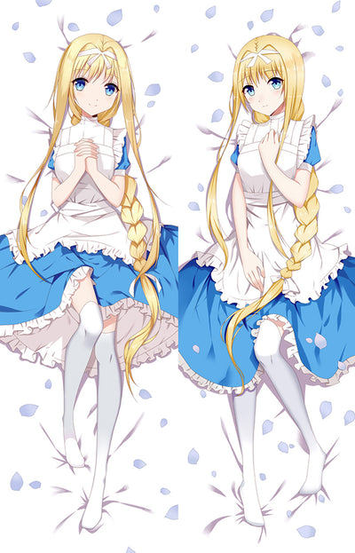 Alice Zuberg Blue Dress Body Pillow