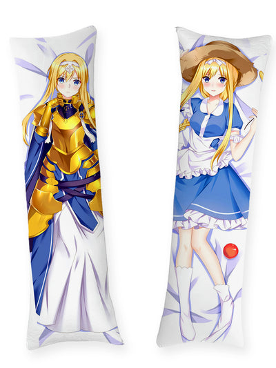 Almohada Alice Zuberg armadura dorada