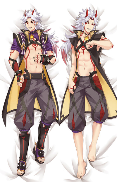 Arataki Itto Oni Coat Body Pillow