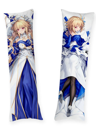 Almohada Arcueid Brunestud con vestido azul real