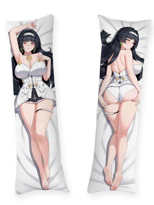 Astra Yao White Idol Dress Body Pillow