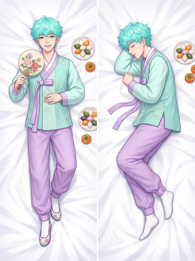 Baby Saja Pastel Hanbok Body Pillow