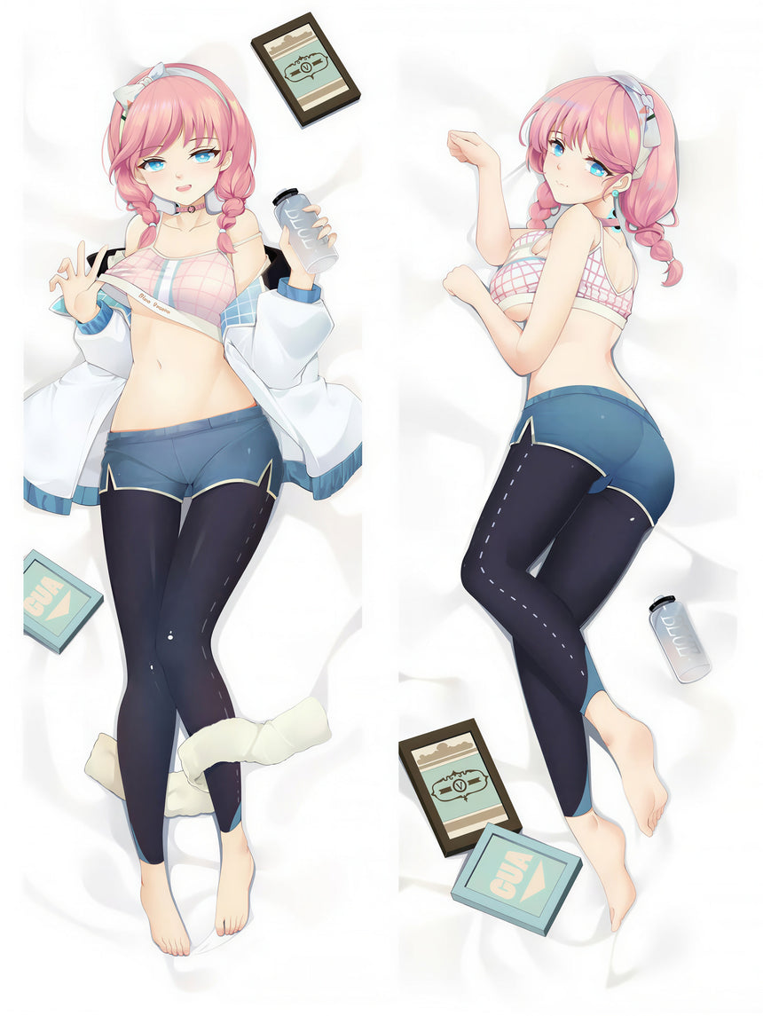Blue Poison Waifu Body Pillow 2
