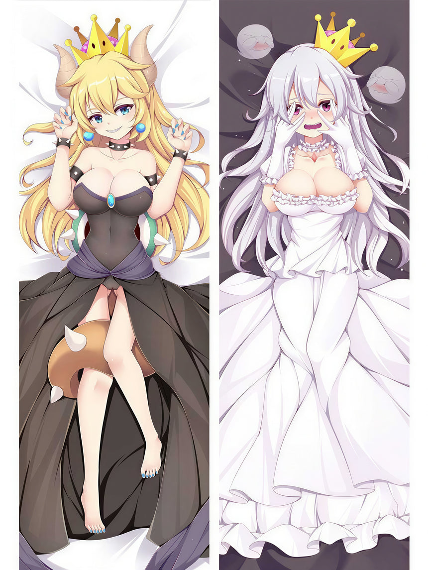 Bowsette and Boosette Body Pillow 2