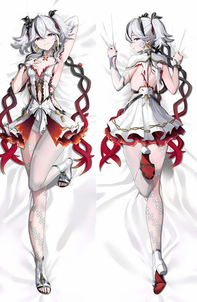 Camellya White Lace Body Pillow