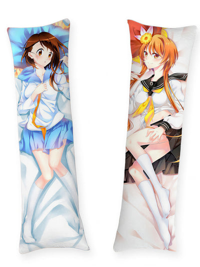 Almohada corporal de Chitoge y Onodera
