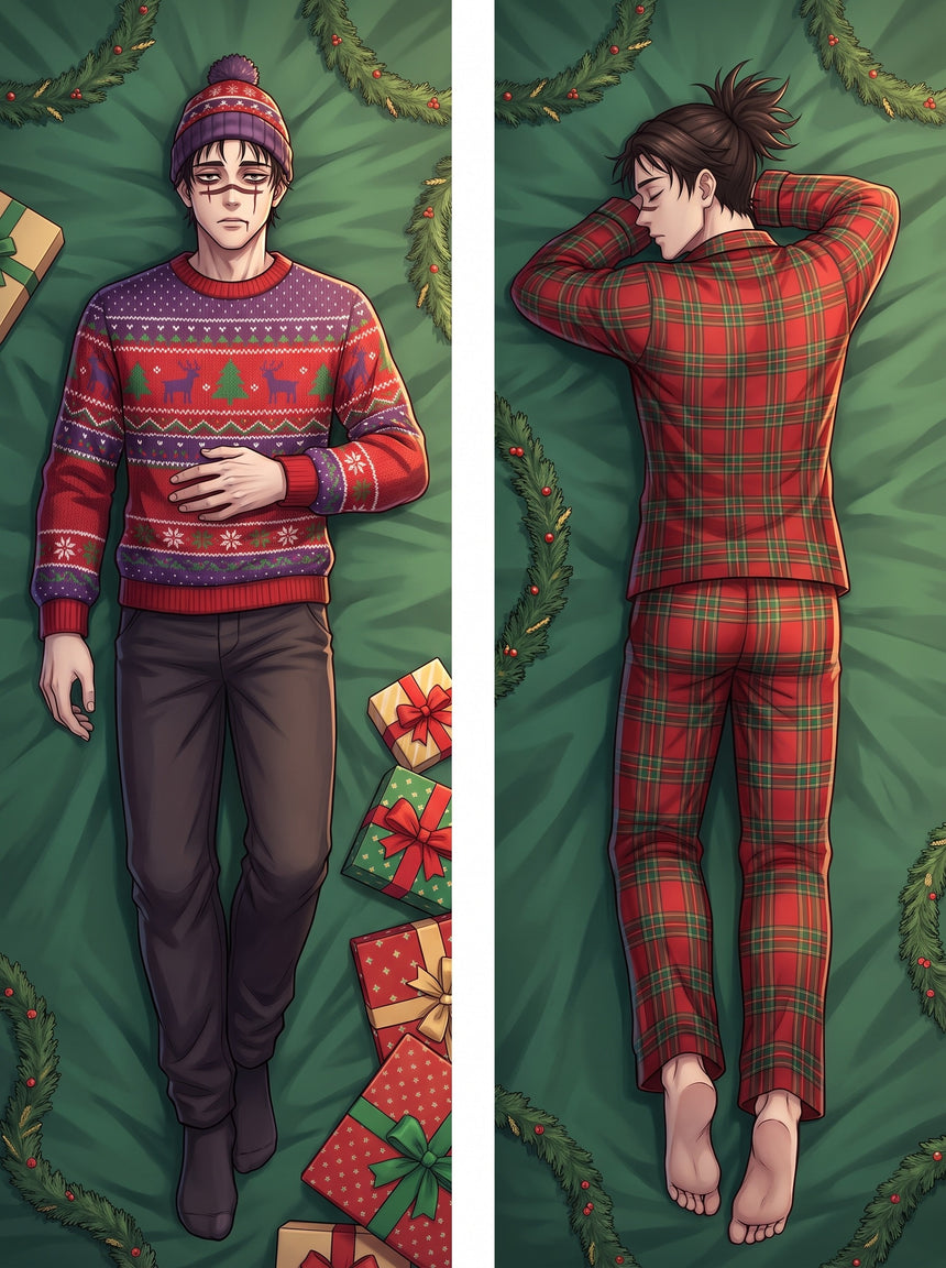 Choso Christmas Body Pillow