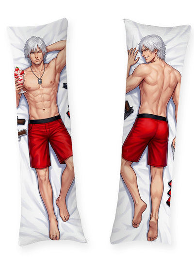 Dante Red Swim Trunks Summer Body Pillow